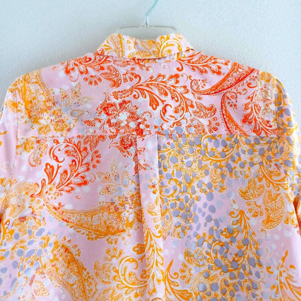 Chico's Cotton Shirt, size 1 - Picture 10 of 16
